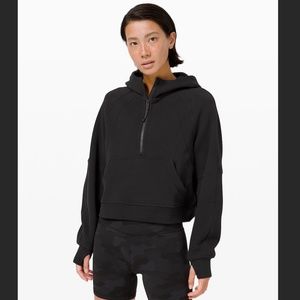 LULULEMON Scuba Oversized Half-zip Hoodie In Black XL/XXL